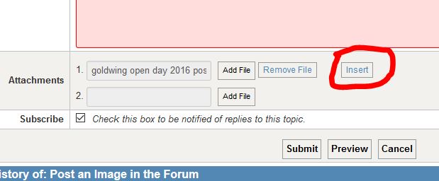 Post an Image in the Forum - GWOCGB Forum